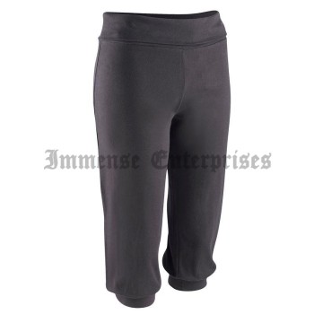 Org cotton cropped trousers